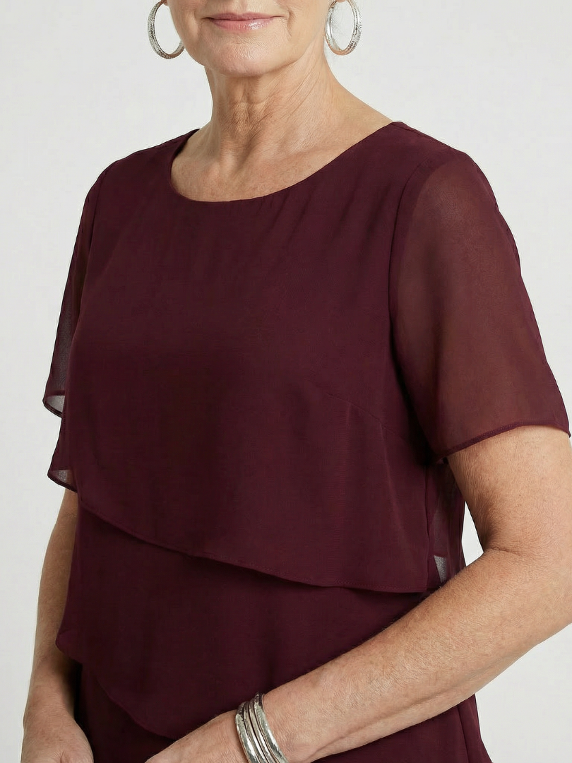 Orson | Knee-Length Dress with Soft Lines