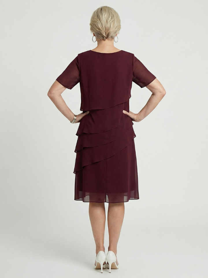 Orson | Knee-Length Dress with Soft Lines