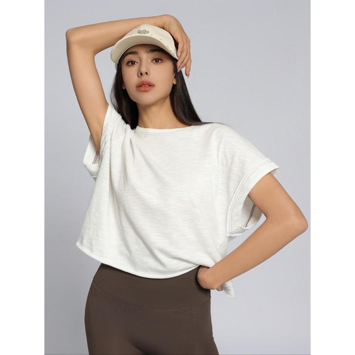 SEREIA | Women Everyday Cut Out Hemline Womenswear Top