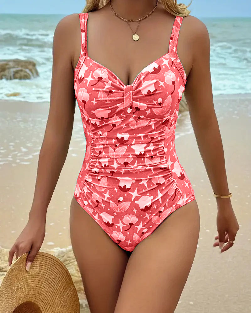 Clara | Printed Tankini One Piece