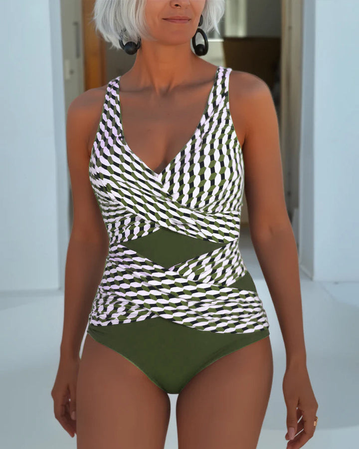 Ashley | Crossed Bathing Suit for Resort