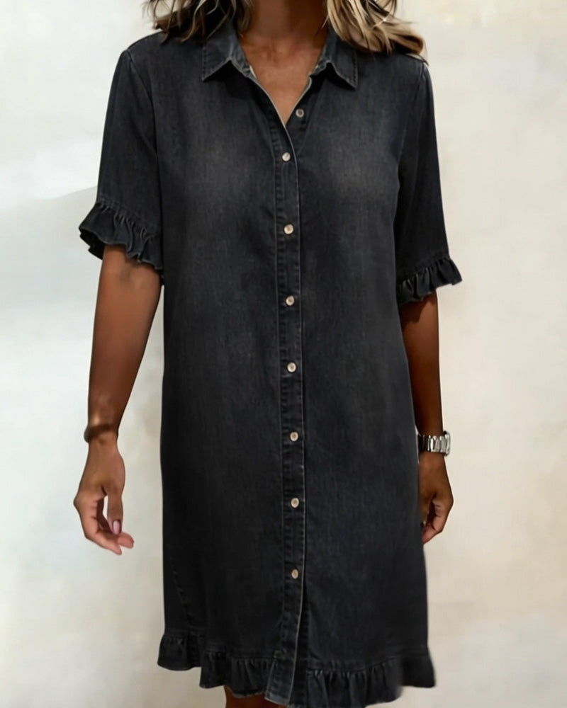 Lina | Comfortable denim dress