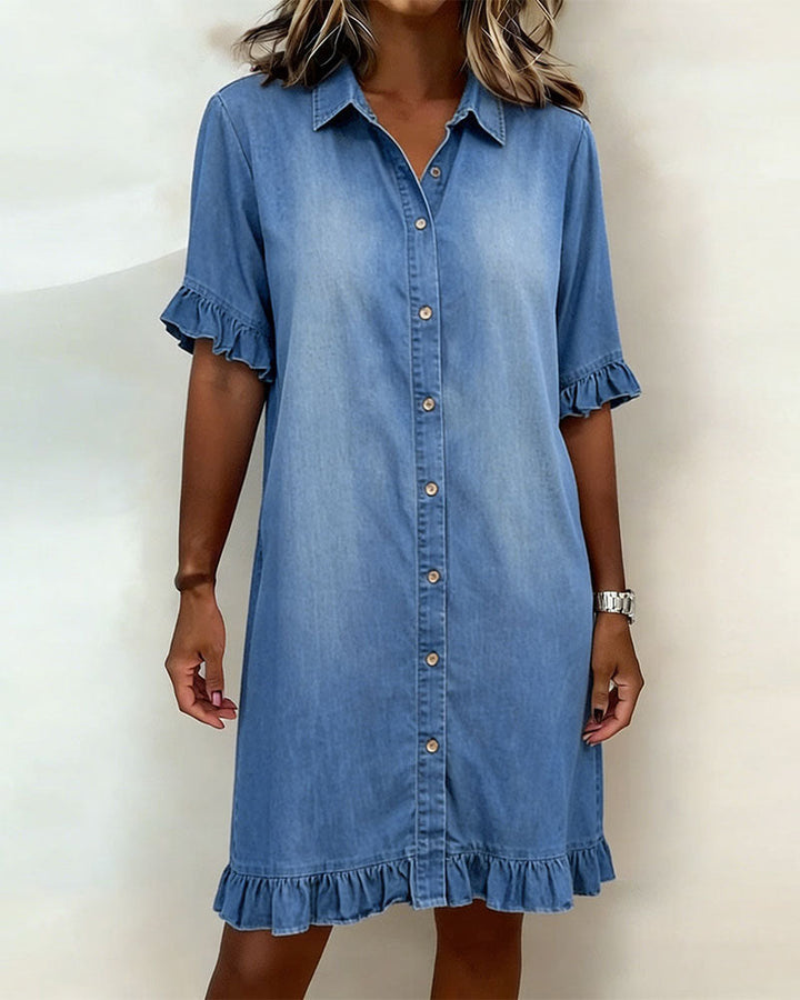 Lina | Comfortable denim dress
