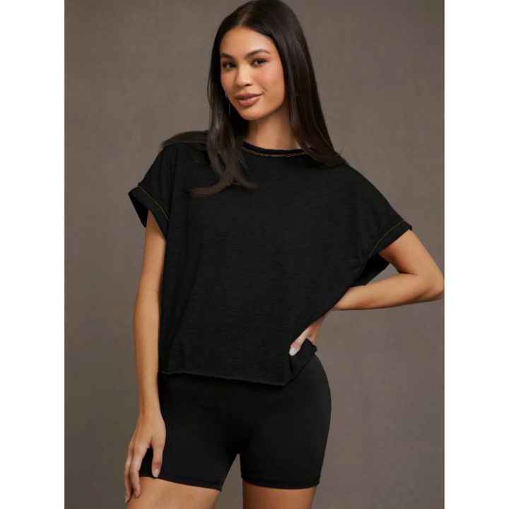 SEREIA | Women Everyday Cut Out Hemline Womenswear Top