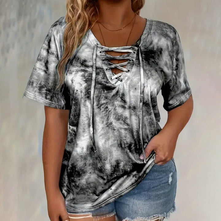 Amy | Loose Tie-Dye Top
