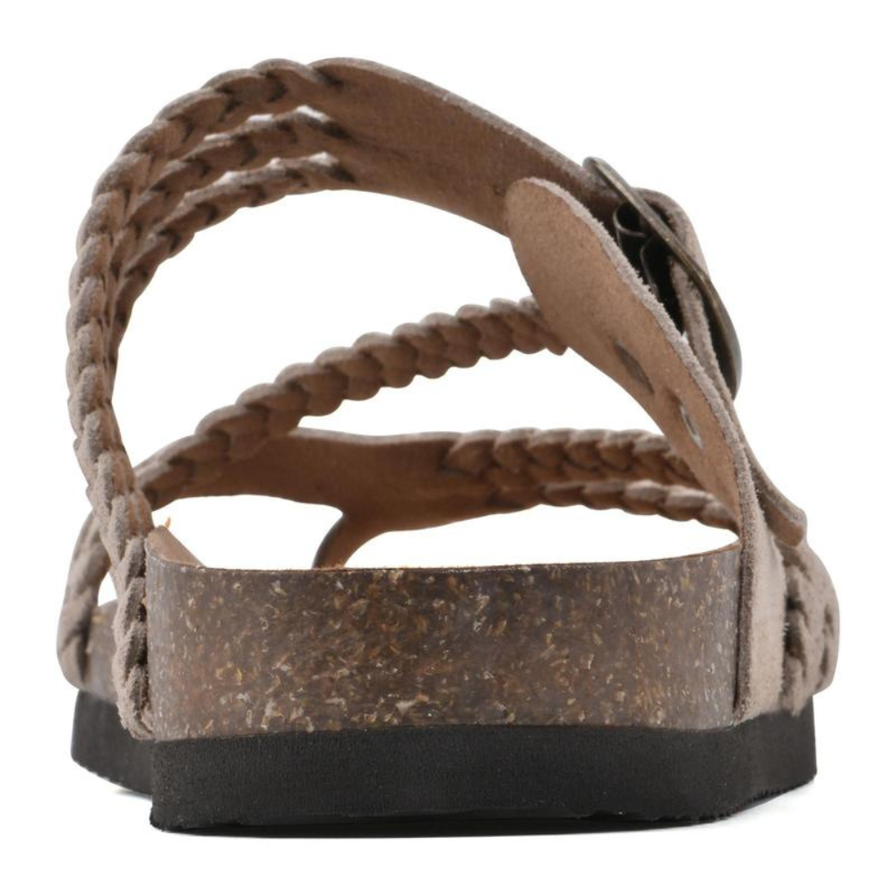 Hayleigh Sandals — Woven Cork