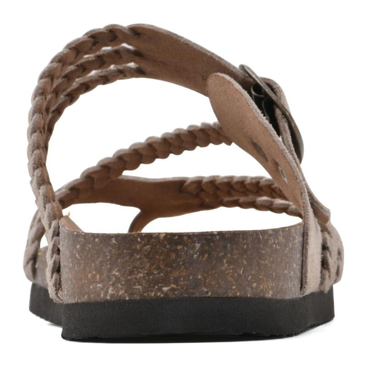 Hayleigh Sandals — Woven Cork