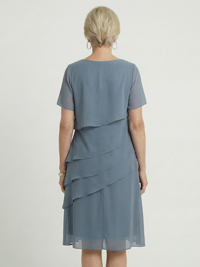 Orson | Knee-Length Dress with Soft Lines