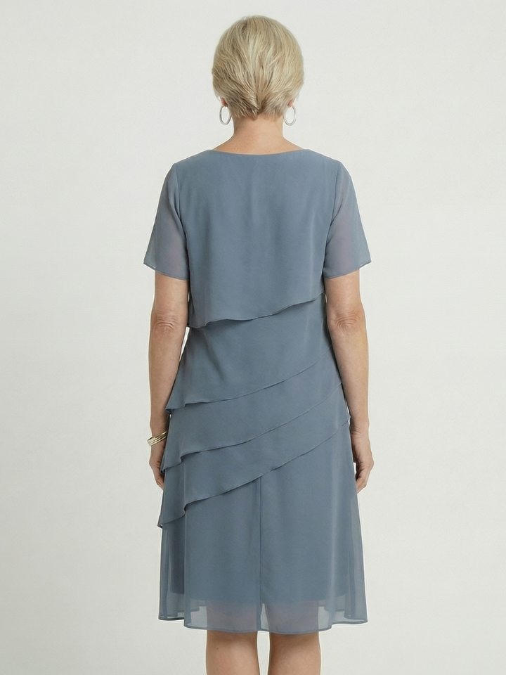 Orson | Knee-Length Dress with Soft Lines