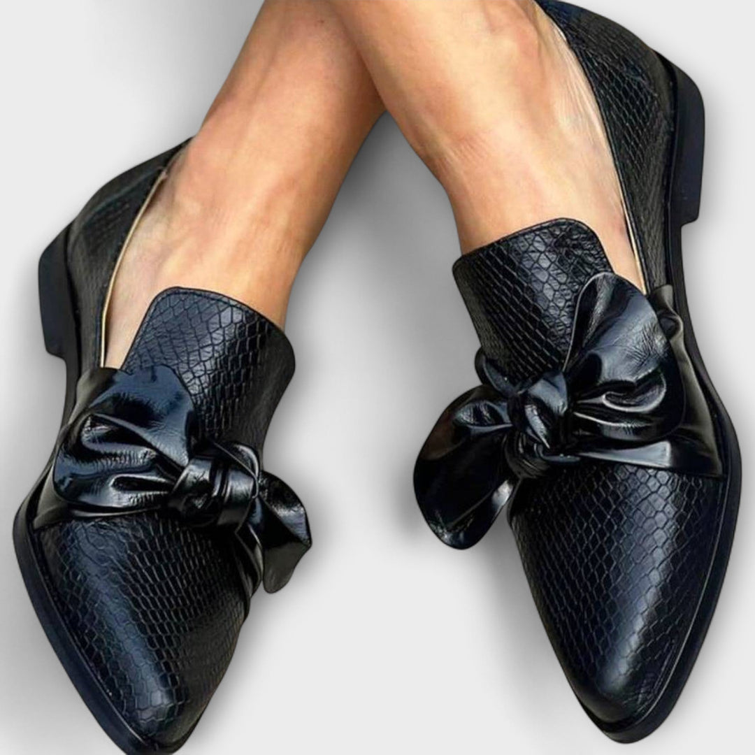 Rosalie™ | Loafers with Bow Detail