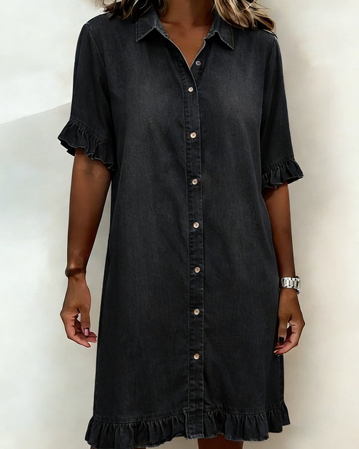 Lina | Comfortable denim dress