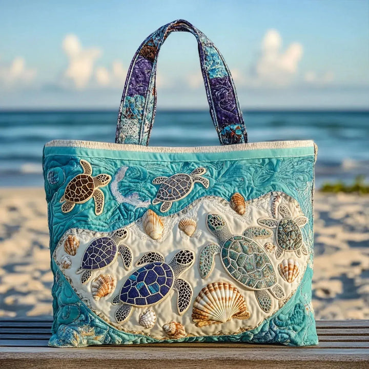 Turtle Love Artisan Tote