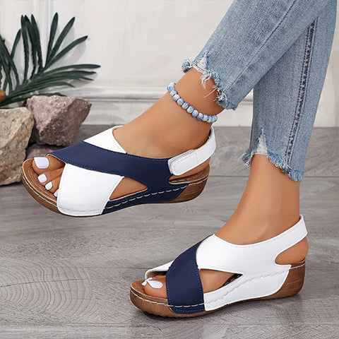Nela | Orthopedic Wedge Sandals