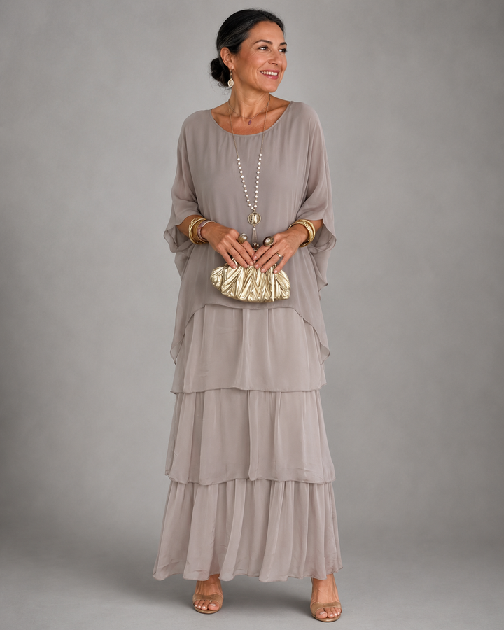 Lara | Elegant Fluid Maxi Dress