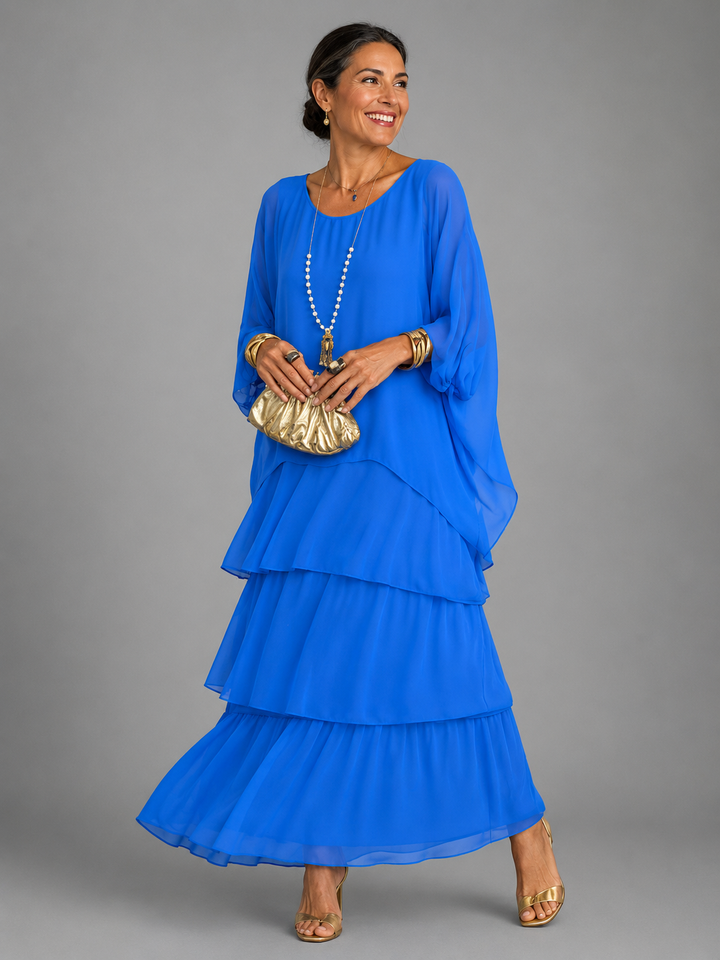 Lara | Elegant Fluid Maxi Dress