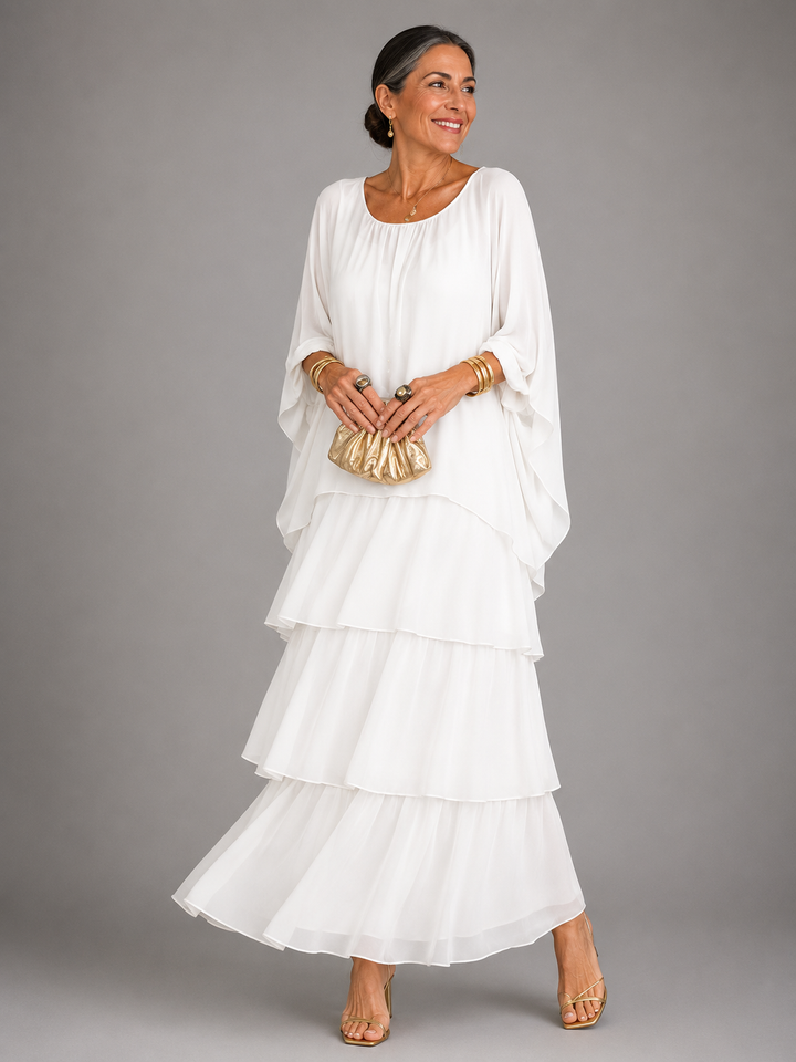 Lara | Elegant Fluid Maxi Dress