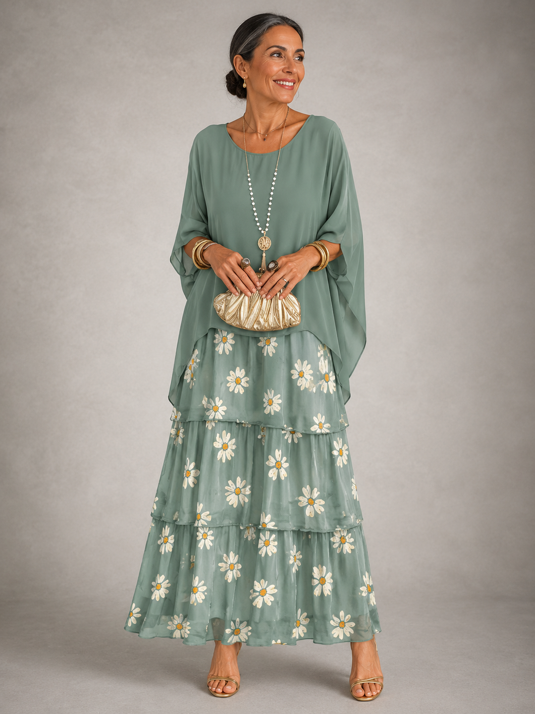 Lara | Elegant Fluid Maxi Dress