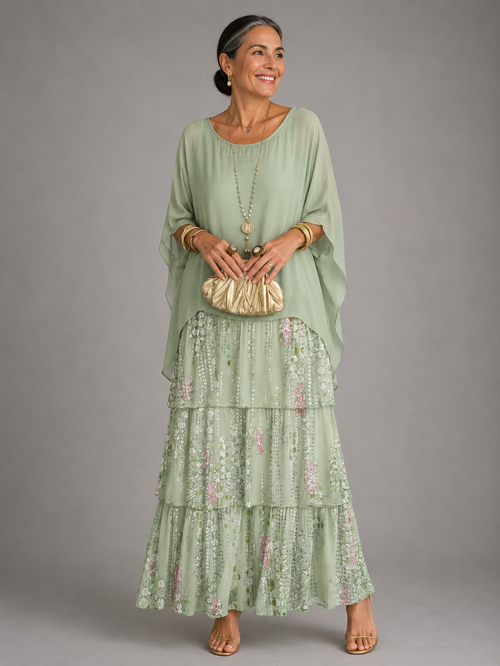Lara | Elegant Fluid Maxi Dress