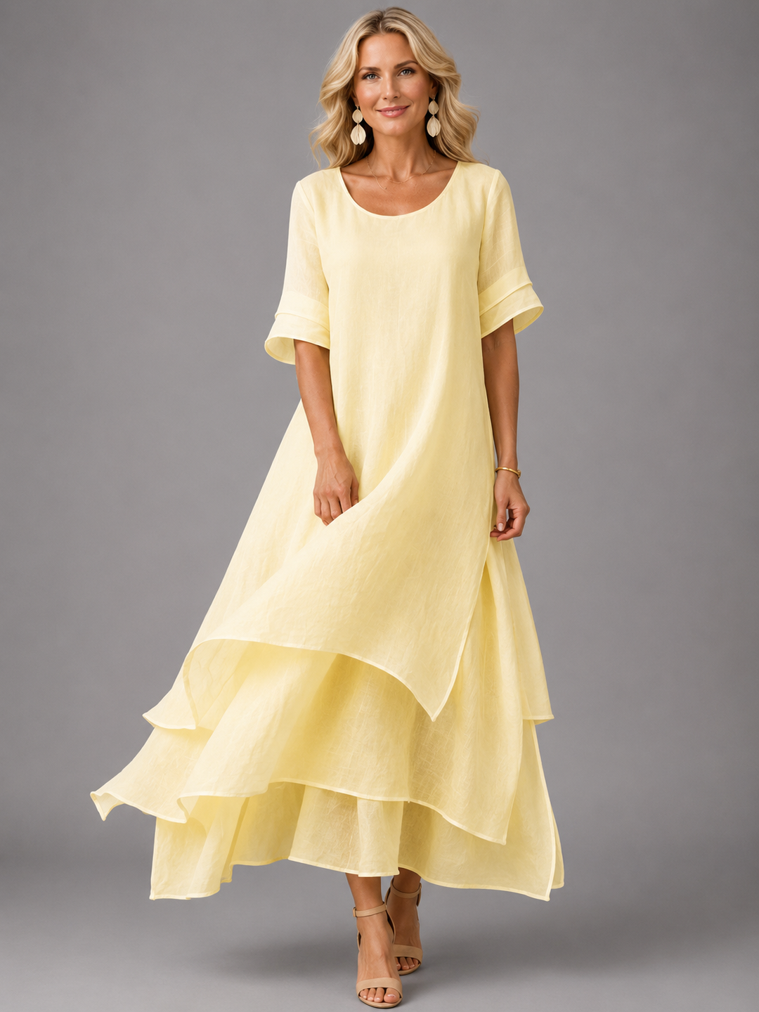 Liora | Fluid Grace Maxi Dress