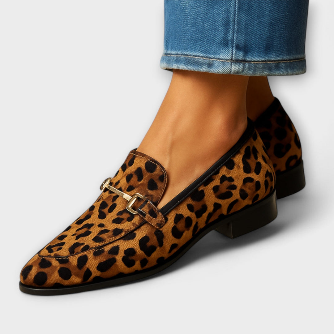 Rosalie™ | Classic Leopard Moccasins