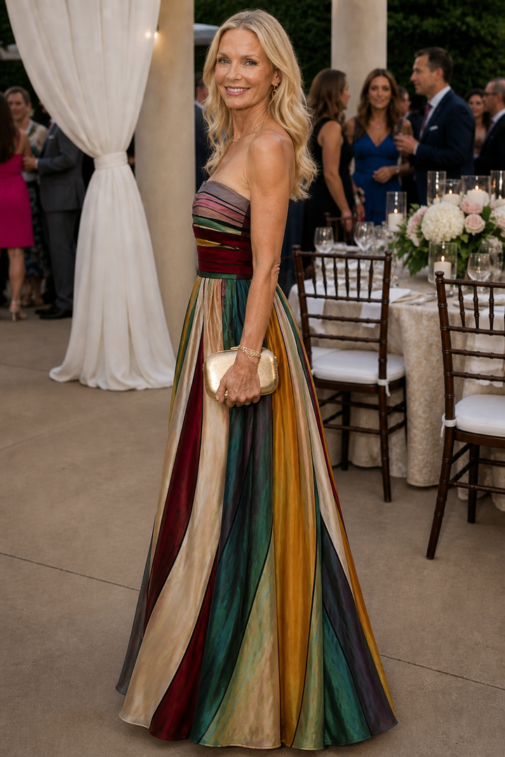 Light Bustier A-Line Dress