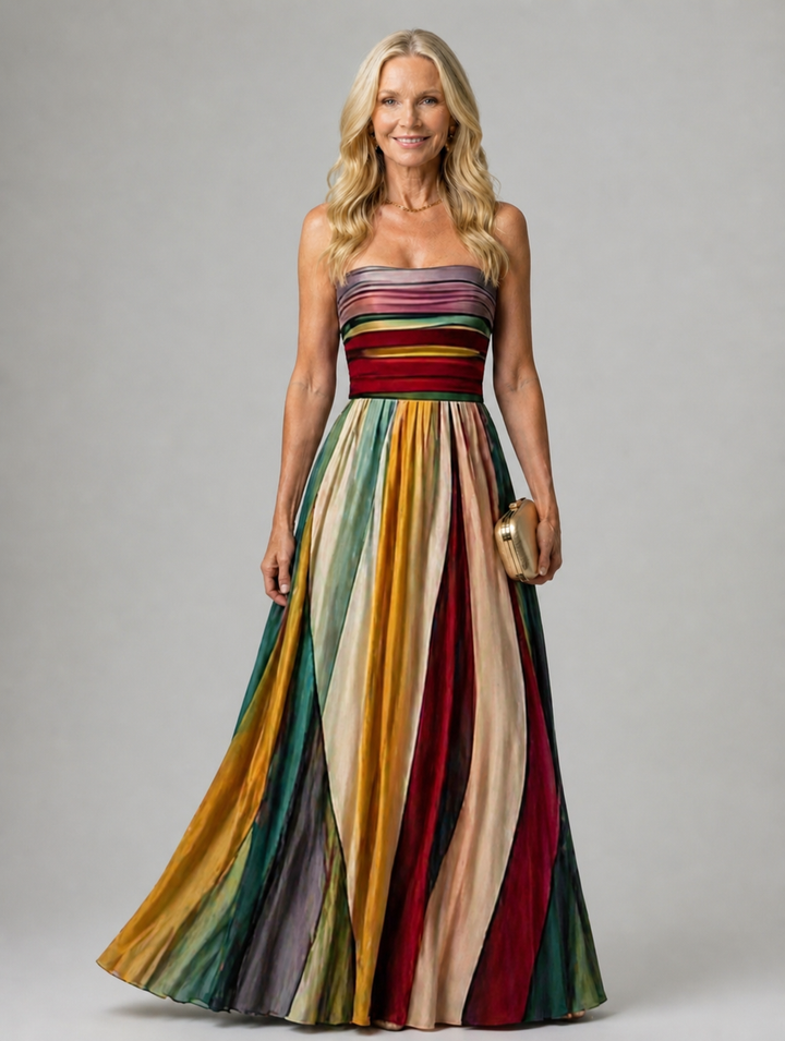 Light Bustier A-Line Dress