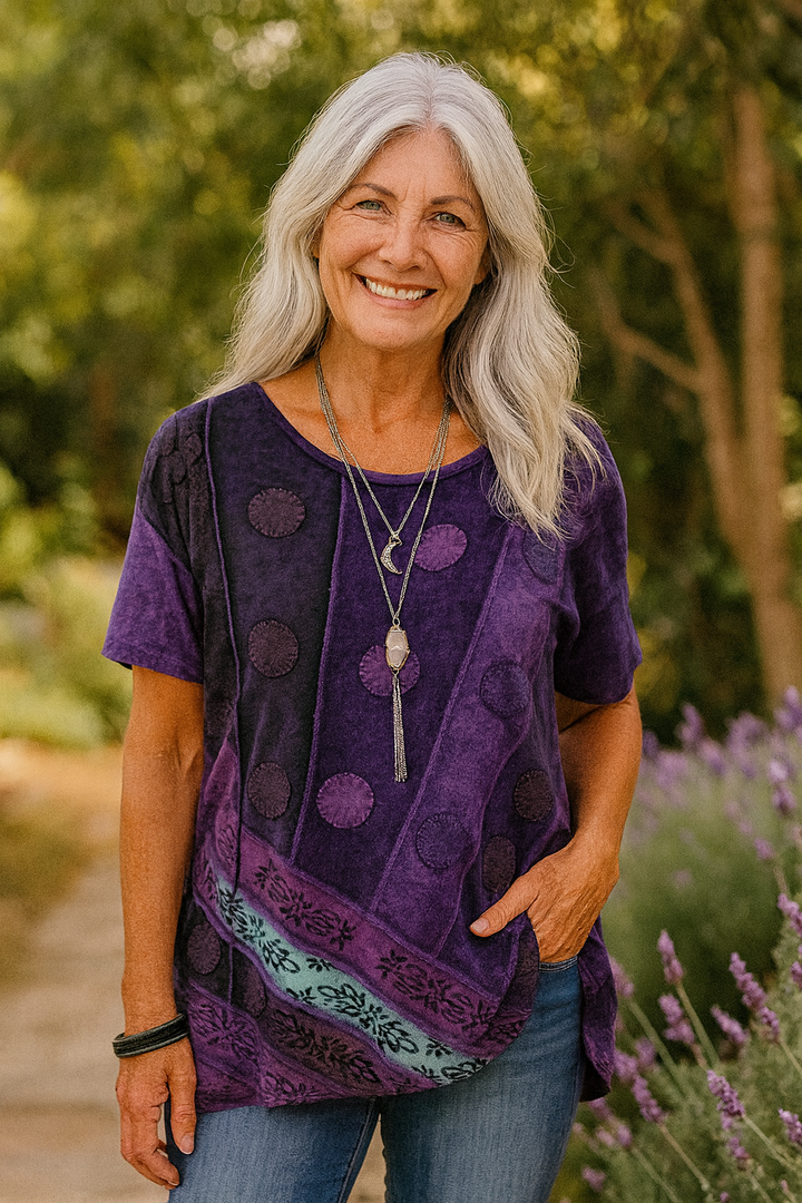 Calla | Artistic top - fluid and naturally flattering