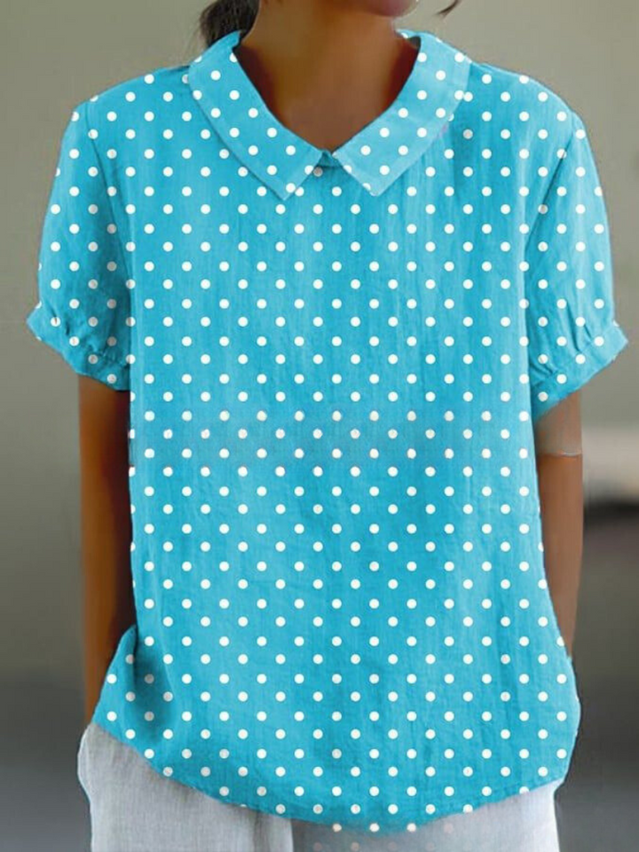 MARLENE | Women Vintage Print Shirt