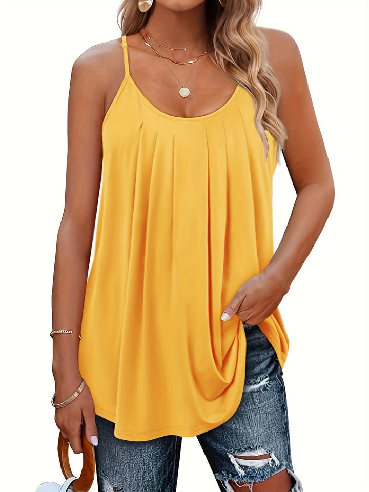 MILA | Women Lightweight Spaghetti Strap Fit Summer Top