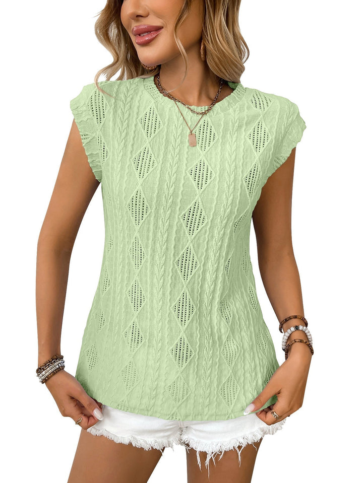 DELICE | Women Lightweight Knit Chic Tee