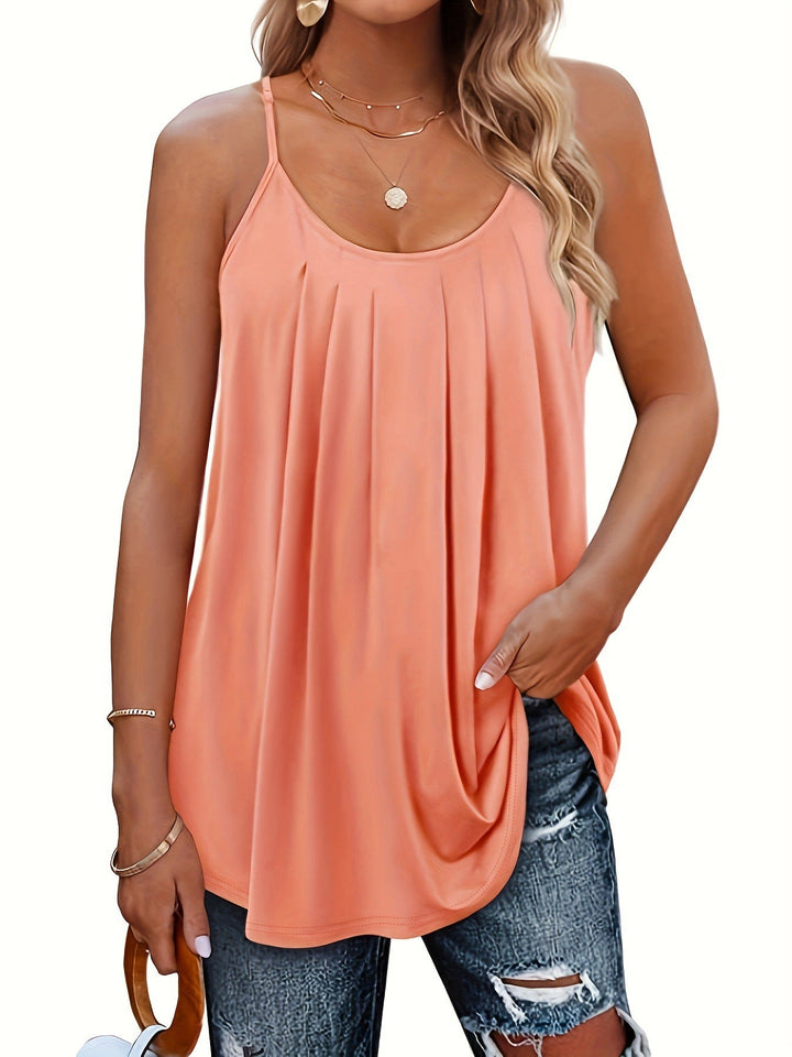 MILA | Women Lightweight Spaghetti Strap Fit Summer Top