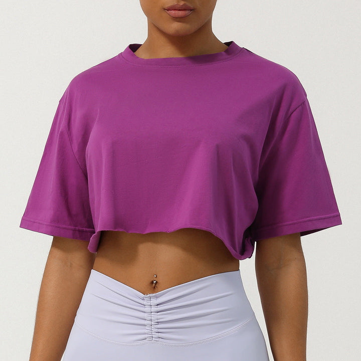CASSIA | Women Relaxed Fit Crop Tee