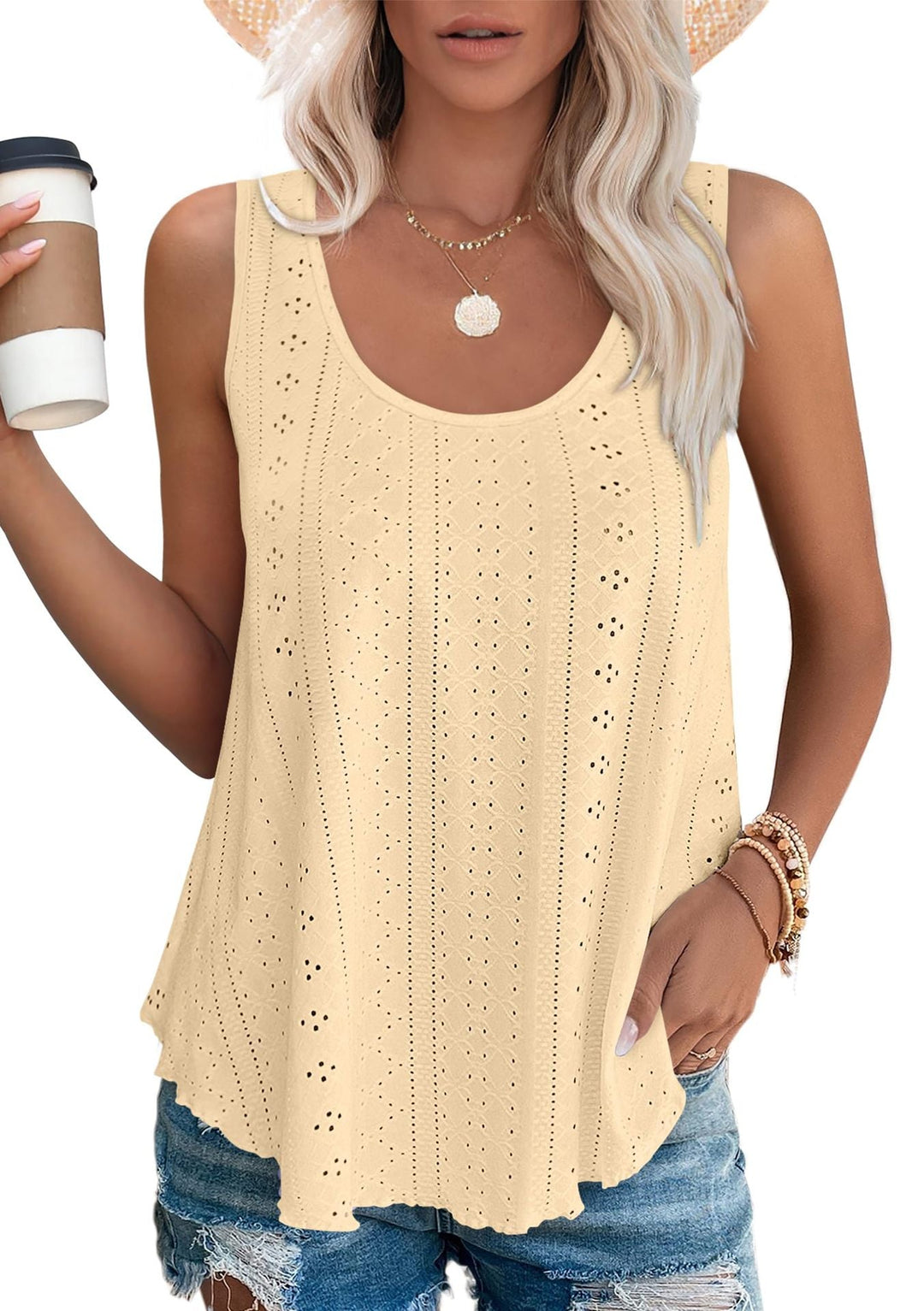 LUZINNE | Lightweight Summer Tank Top