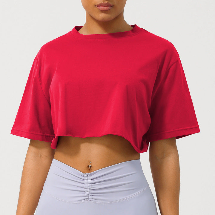 CASSIA | Women Relaxed Fit Crop Tee