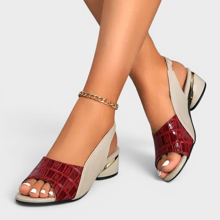 Clara | Low Heel Sandals