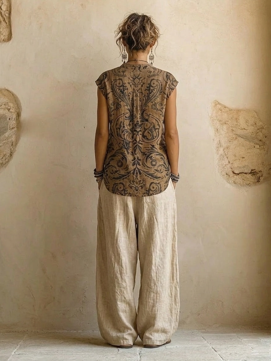 Alice 3-Piece Set™ - Premium Cotton and Linen Blend