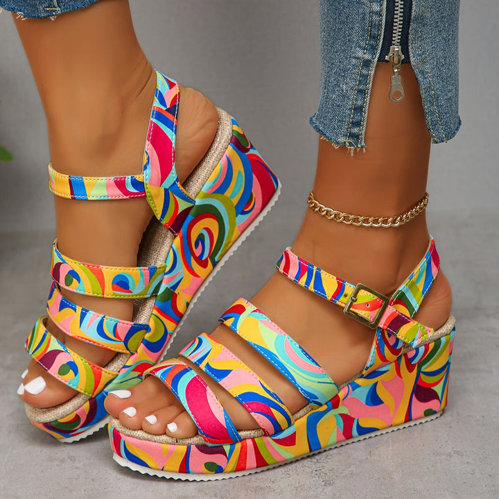 Selora | Ankle Strap Platform Sandals