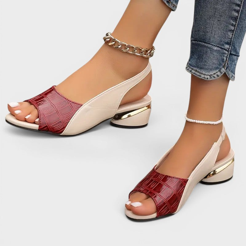 Clara | Low Heel Sandals