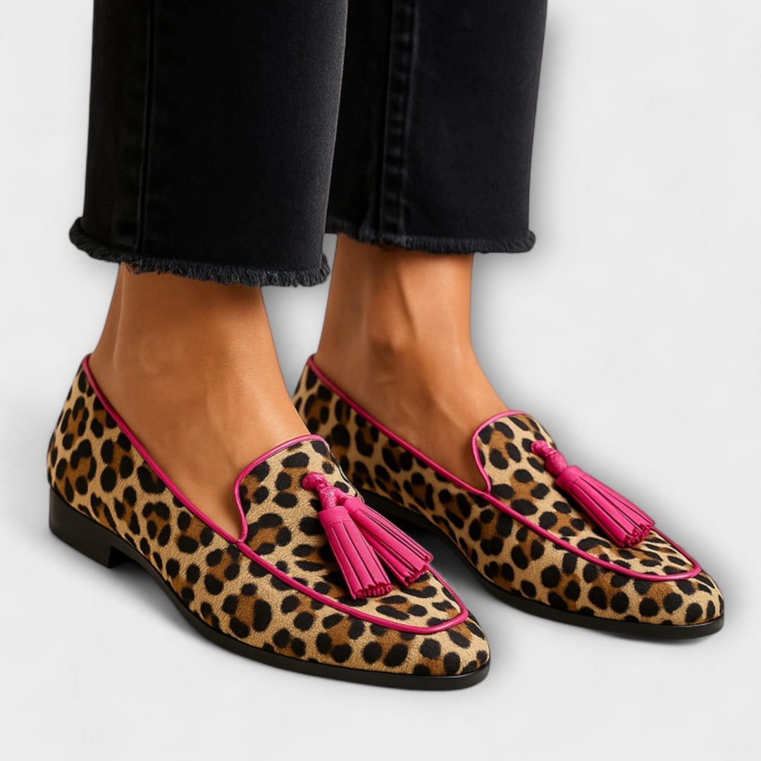 Rosalie™ | Elegant Fringe Loafers