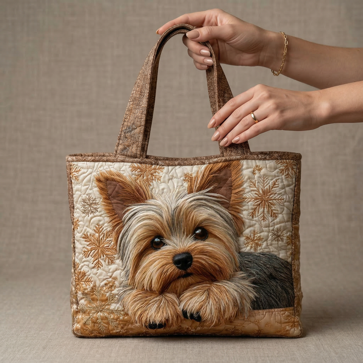 Charming Yorkshire Terrier Tote Bag