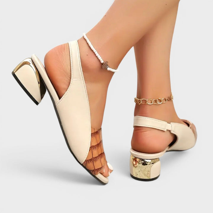 Clara | Low Heel Sandals
